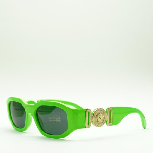 Brand New Versace Green/Grey Ve4361 531987 Fluo - Picture 6 of 10